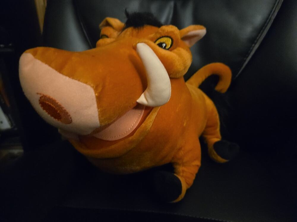 Disney The Lion King Pumbaa Plush Stuffed Animal 12" Just Play